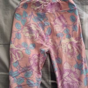 Aesthetic, flower design, LulaRoe pants for kids